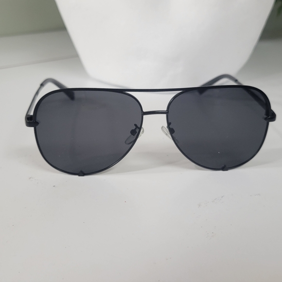 NWT 0VERSIZED PILOT AVIATOR SUNGLASSES 🕶 UNISEX W CASE 👀UNISEX - Picture 3 of 10